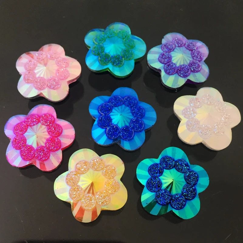 Embellishment Glue Craft - 20 adet 20mm ab karışık renkli