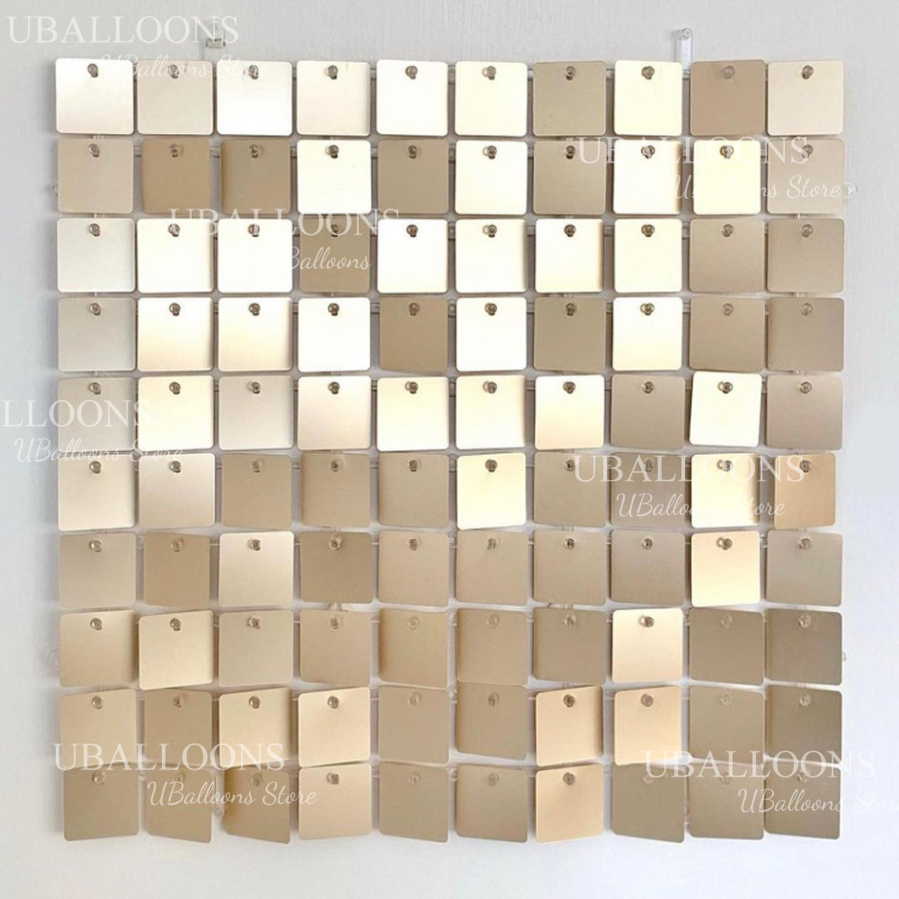 Mat Şampanya Altın Arka Plan P - Sequin Fabric Panel incelemesi ve fiyatı