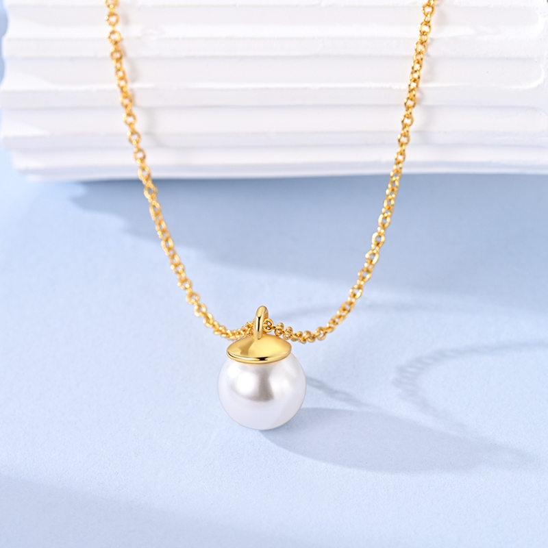 Orijinal 925 Ayar Gümüş Kolye  - Pearl Trim Chain incelemesi ve fiyatı