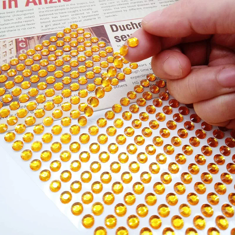 900/504 Adet Bling Akrilik Tak - Embellishment Glue Craft incelemesi ve fiyatı