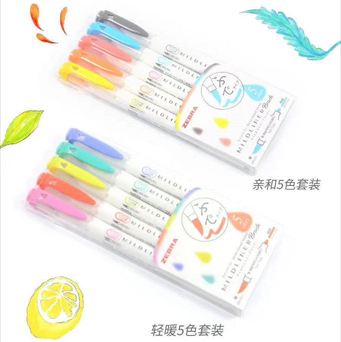 ZEBRA Mildliner highpen kalem  - Zebra Pen Mildliner incelemesi ve fiyatı