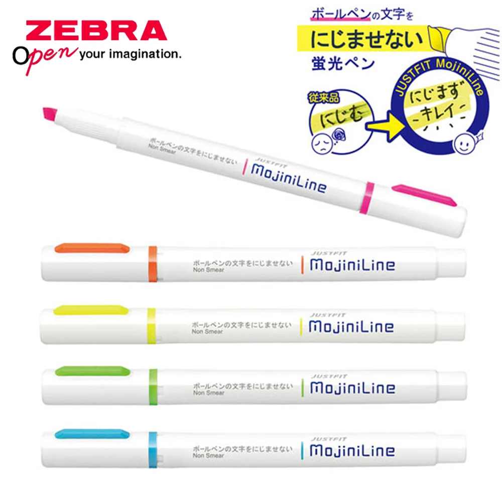 4 adet japonya Zebra fosforlu  - Zebra Pen Mildliner incelemesi ve fiyatı