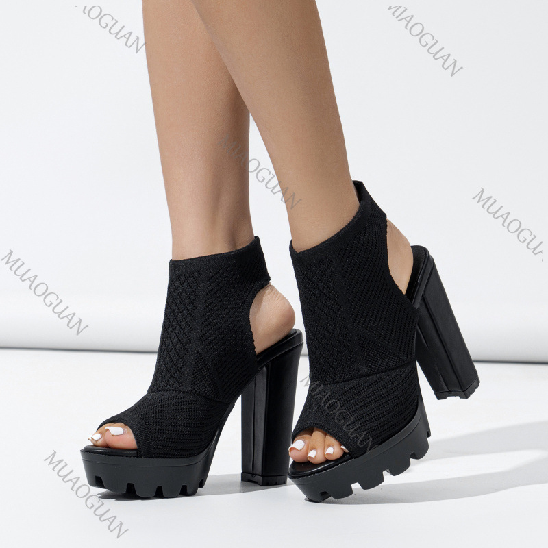 Yazlık Yeni Kadın Topuklu Ayak - Embellish Knit incelemesi ve fiyatı