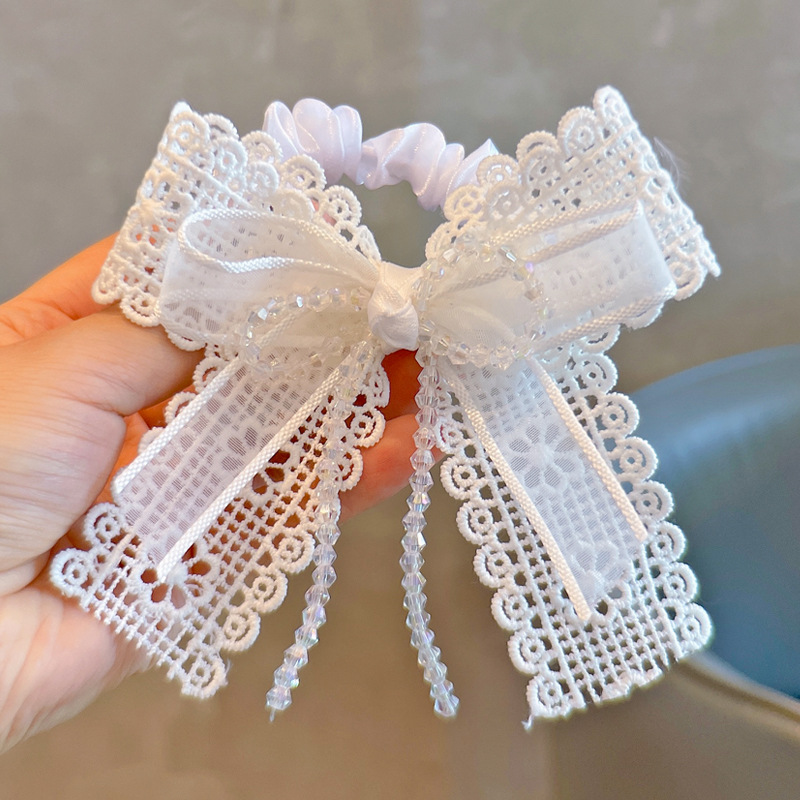 Elastik Saç Bağları Beyaz Dant - Tassel Fringe Trim incelemesi ve fiyatı