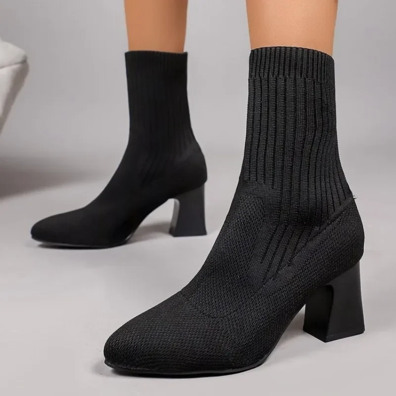 Moda Bayan Örme Çorap Botları  - Embellish Knit incelemesi ve fiyatı